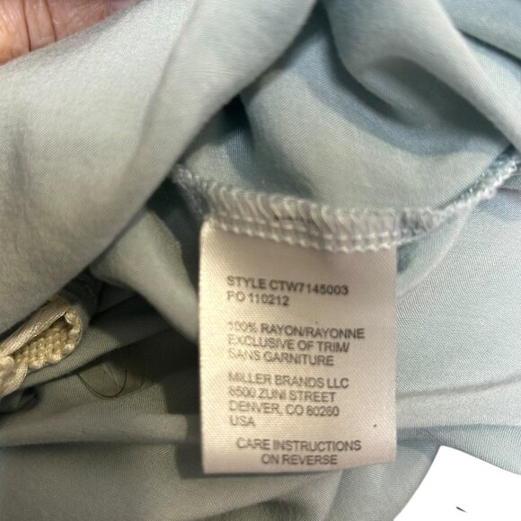 Cruel Denim Womens Blue Tassel Trimmed Rodeo Days Open Front Kimono Size XL - Picture 6 of 6